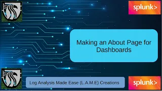 How to Create and Maintain Dashboard Documentation Within Splunk