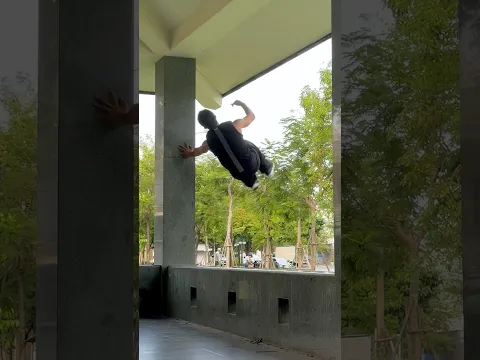 PARKOUR EPIC MOVE TRAINING - How i train for my pov #tobypk #parkour #training