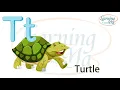 Letter-T-Joly Phonics Turtle-Tent-Tiger-Teacher
