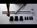 How to Install a Omac Roof Rack - Roof Rack Crossbar