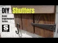 How To Make DIY Shutters - Home Improvement Woodworking Series
