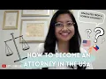 How to become an Attorney in the US w a foreign law degree