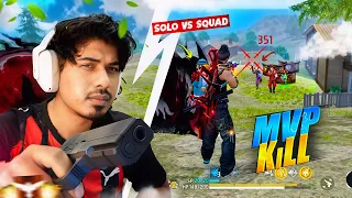 Mp40 + Woodpecker 🤯 Best Free Fire Squad Gameplay🔥17 Kills Op 99% Headshot Rate⚡PK GAMERS #freefire
