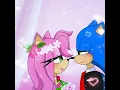 Lagu Sonic \u0026 Amy getting married! animation +13 ✨🦊💛 vedio special #sonamy 🩵🩷 #meme#sonic #animation #edit