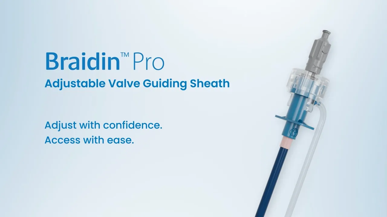 APT Medical Braidin Pro guiding sheath animation