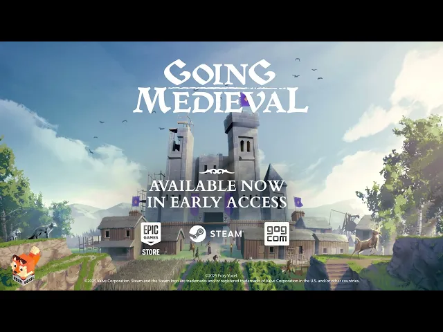 Going Medieval Fortified Early Access Trailer