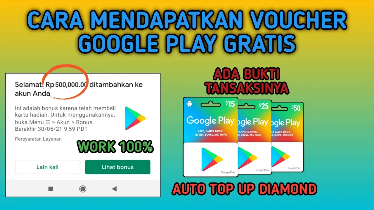 Cara Membuat Akun Google Play Store Amerika 2021