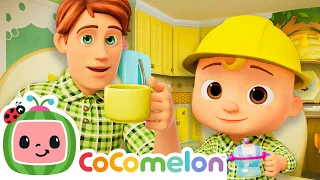 JJ Wants to Be Just Like His Dad! 👔👨‍🍼 CoComelon - JJ's Baby Songs 🎶