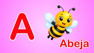 Aprende las Vocales  A E I O U  Para Bebés y Niños Pequeños
