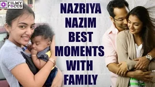 actress nazriya nazim family photos and fahadh fassil family photos