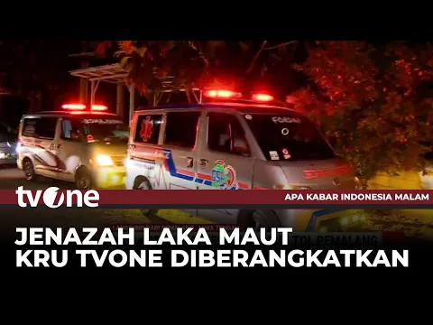 Dua Jenazah Kru tvOne Diberangkatkan ke Jakarta dan Satu Menuju Magetan