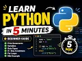 Python for Beginners in 5 Minutes Learn Python Basics