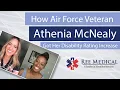 How Air Force Veteran Athenia McNealy Got Her Disability Rating Increased