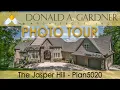 Estate house plan with a walkout basement foundation The Jasper Hill