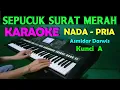 Download Lagu SURAT MERAH - Asmidar Darwis | KARAOKE Nada Cowok / Pria || Lirik HD