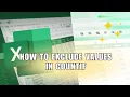 STEPS How to Exclude Values in COUNTIF COUNTIFS NOT EQUAL to Multiple Text Full Tutorial