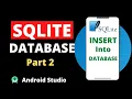 Sqlite Database in Android Studio Hindi Insert Record in Sqlite Insert Data in Android Sqlite