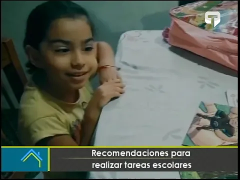 Recomendaciones para realizar tareas escolares
