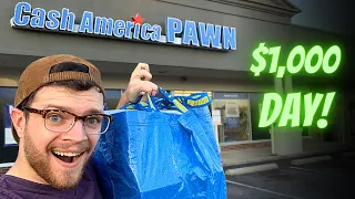 How I Made Over 1 000 in ONE DAY at Pawn Shops