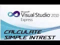 Calculate si on visual basic 2010