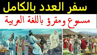 كتاب التوراة سفر العدد كامل مسموع ومقروء باللغة العربية بالتشكيل 