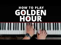 Download Lagu How to play ✨GOLDEN HOUR ✨ On The Piano (Beginner Lesson)