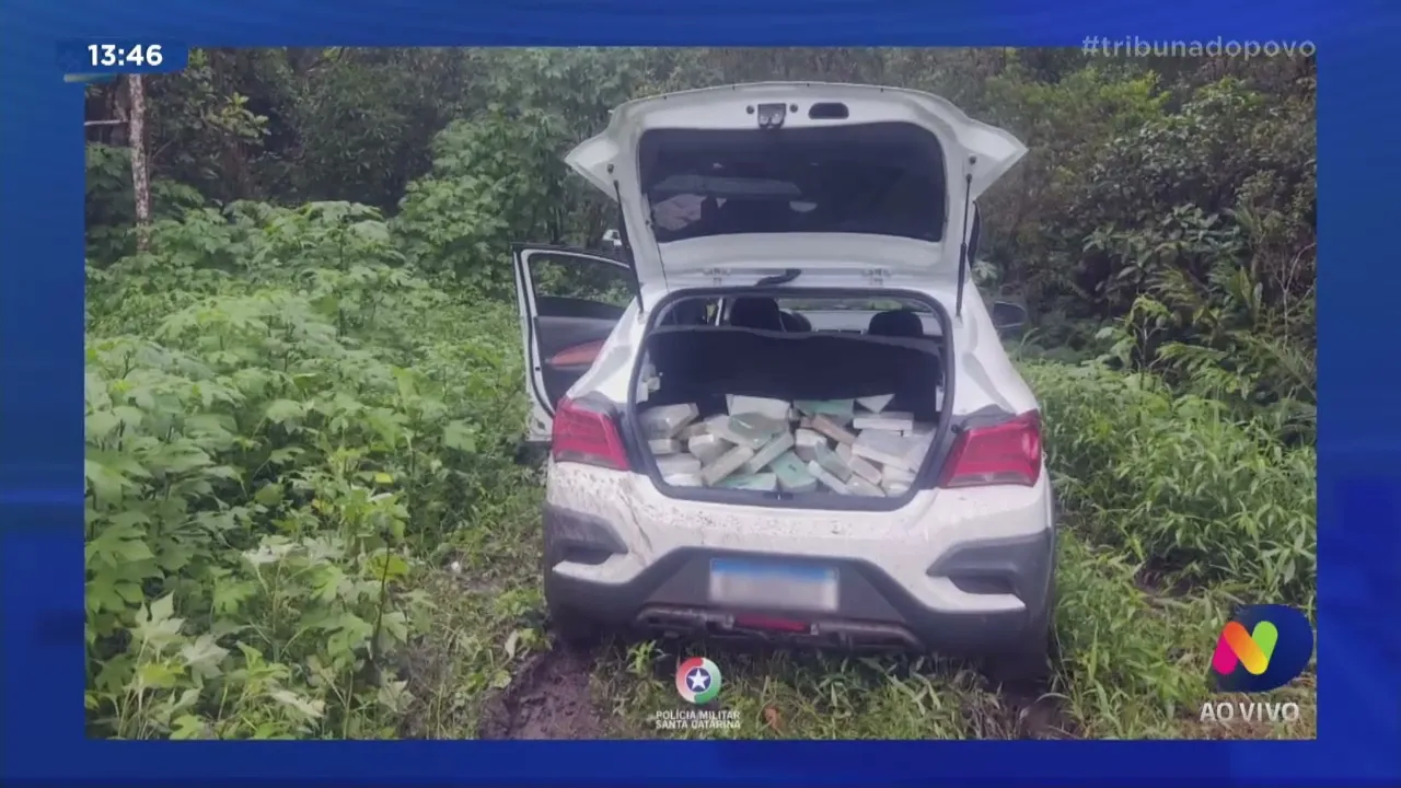 Prejuízo ao Tráfico: mulher é presa e mais de 150 kg de drogas são apreendidas, em Araquari