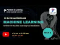 DAY 2 - Python For Machine Learning And Installation