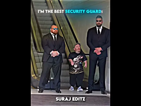 Nobody Does It Better Than These Guards ☠️ #edit #trollface #shorts #security #bodyguard