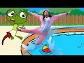 Lagu Sapo Zé JOGA a AQUARELA na PISCINA GELADA?