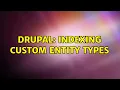 Drupal Indexing custom entity types