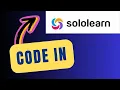 How to Code in Sololearn 2024