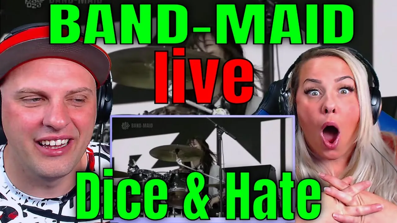 BAND-MAID - Dice & Hate? at Lollapalooza 2023, with optimized audio | THE WOLF HUNTERZ REACTIONS BAND-MAID - Dice & Hate? at Lollapalooza 2023, with optimized audio | THE WOLF HUNTERZ REACTIONS