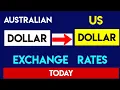 1 AUD to USD - Convert Australian Dollars to US Dollars Currency Exchange Rate Today 05 Sep 2024
