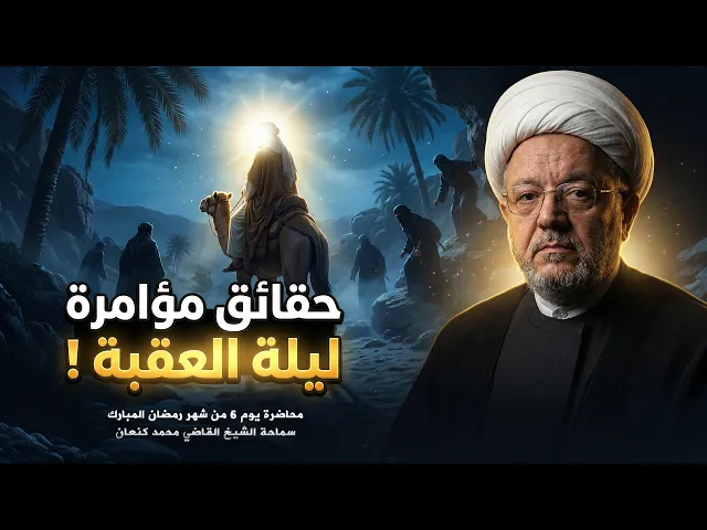 ⁣حقائق يطرحها الشيخ القاضي محمد كنعان عن اختراق المنافقين لجيش تبوك وخطة اغتيال الرسول!