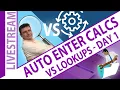 Claris FileMaker Auto Enter Calculation vs Lookup Day 1
