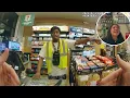 7-Eleven Employee Attacks Uber Eats Driver During Pickup Bodycam Footage Reveals the Truth