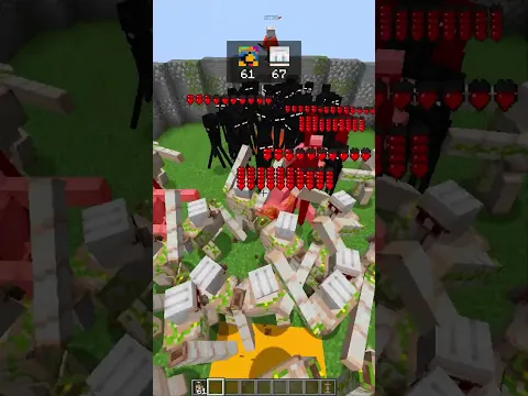 Rinha de Mobs 21 #minecraft