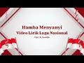 Lagu #105 Bebunyian | Video Lirik Lagu Nasional - Hamba Menyanyi