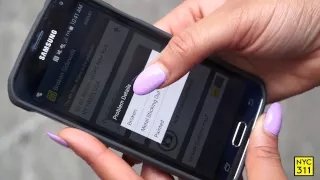 NYC311 Mobile App v3 0 - Broken Sidewalk