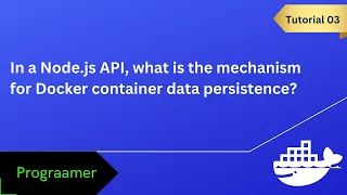 Node js Docker Volumes The Missing Tutorial