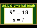 USA Nice Algebra Olympiad Maths Problem Can you solve this quickly