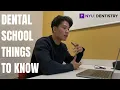 Transitioning Into Dental School D1 Tips Advice