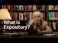 Lecture 4 What Is Expository