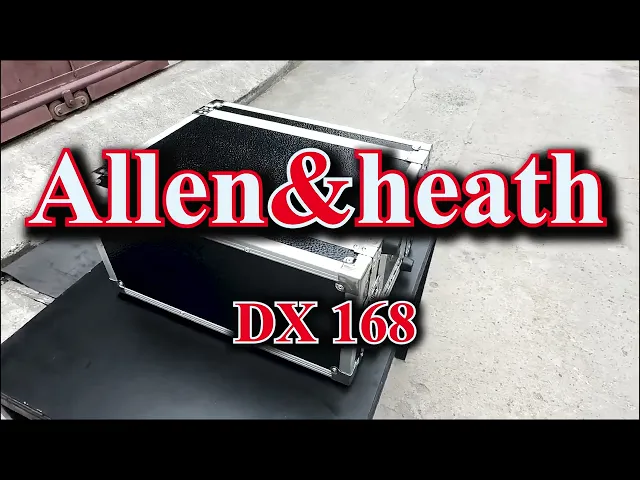 กล่องใส่มิกซ์เซอร์ Allen&heath DX168