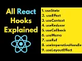 React Hooks Tutorial All React Hooks Explained with Examples