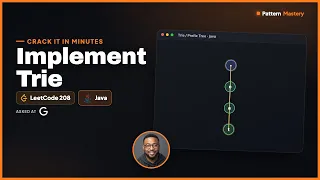 Implement Trie - LeetCode 208 Trie Prefix Tree Java