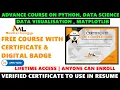 Python Free Course with Certificate Data Visualization with Matplotlib Practice Labs Included