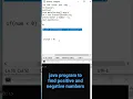 Java Program to Check if a Number is Positive or Negative Positive negative number in java