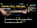 You re Still The One - Shania Twain Guitar Chords Tutorial with
